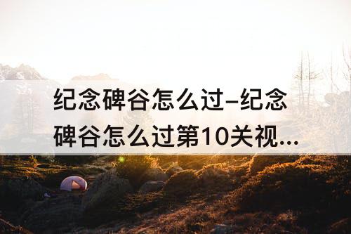 纪念碑谷怎么过-纪念碑谷怎么过第10关文字攻略