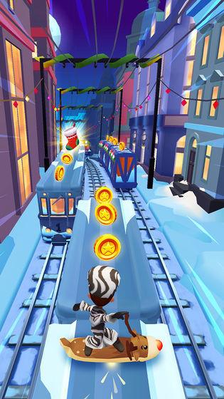 地铁跑酷全皮肤雪地版国际服  v3.5.0图2