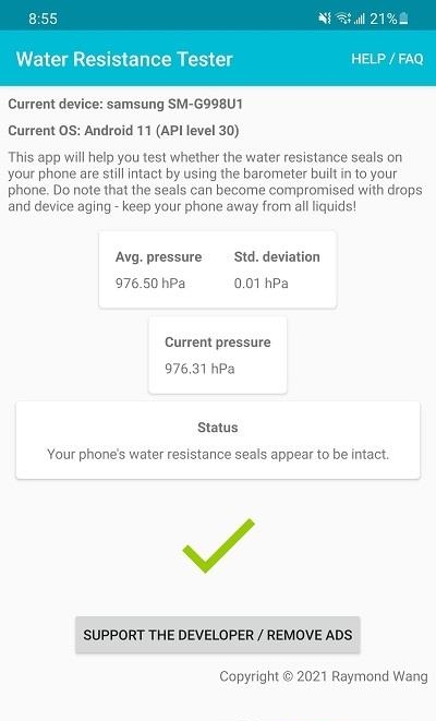 Water Resistance Tester  v1.2.0图1