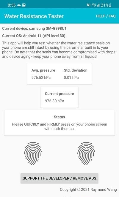 Water Resistance Tester  v1.2.0图2