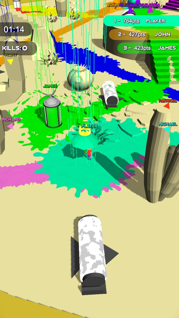 染色雨伞大乱斗  v1.0.1图1