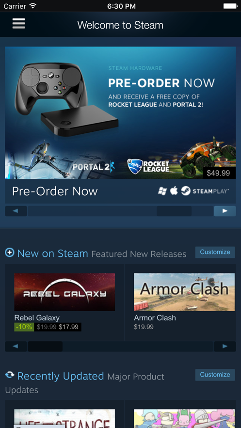 Steam移动端App  v2.3.11图3