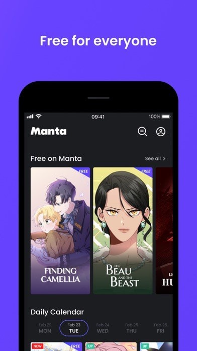 Manta漫画免费版  v3.45图3