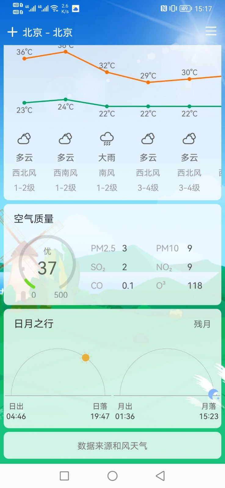 鼎鼎天气  v1.0.1图3